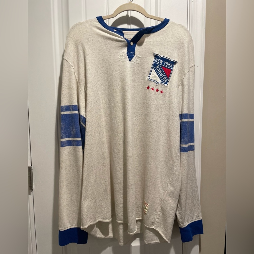 New York Rangers Long Sleeve Top